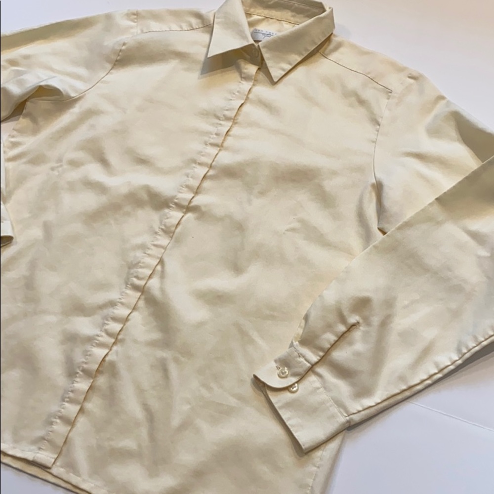 Van Heusen Medium Long Sleeve Button Shirt D11 - Picture 3 of 12